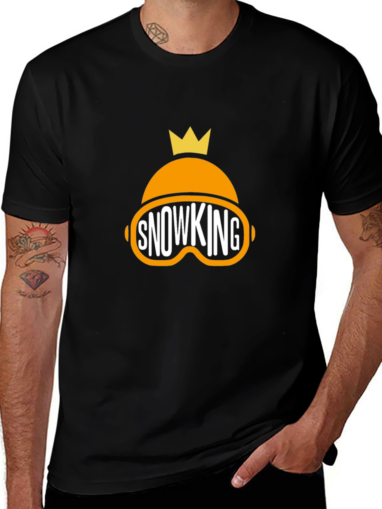 Snow King Graphic Tee - Black T-Shirt
