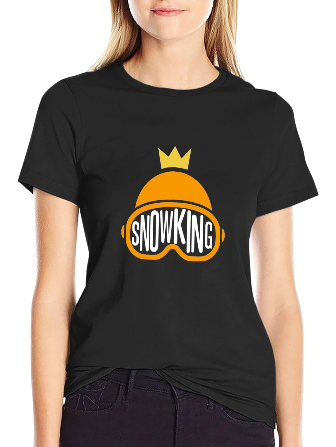 Snow King Graphic Tee - Black T-Shirt