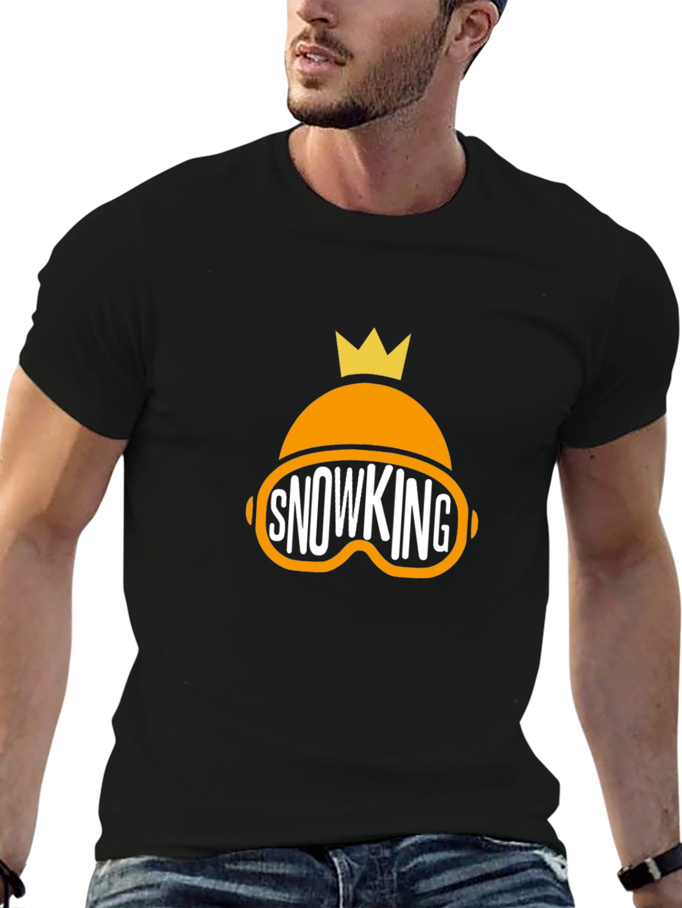 Snow King Graphic Tee - Black T-Shirt