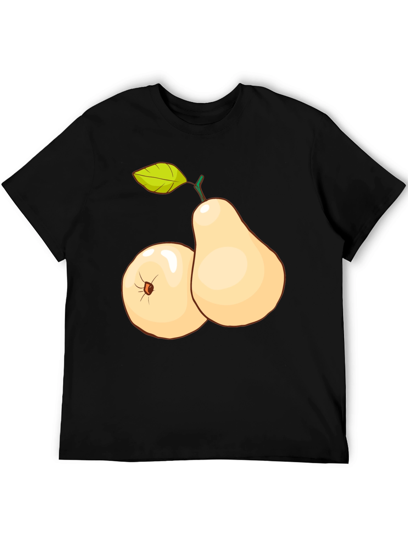 Pear Graphic T-Shirt - Stylish Fruit Design Tee