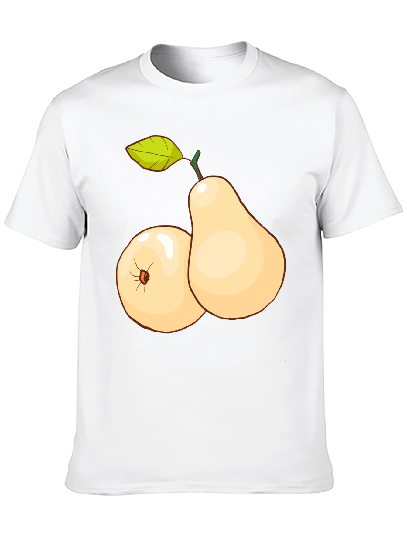 Pear Graphic T-Shirt - Stylish Fruit Design Tee