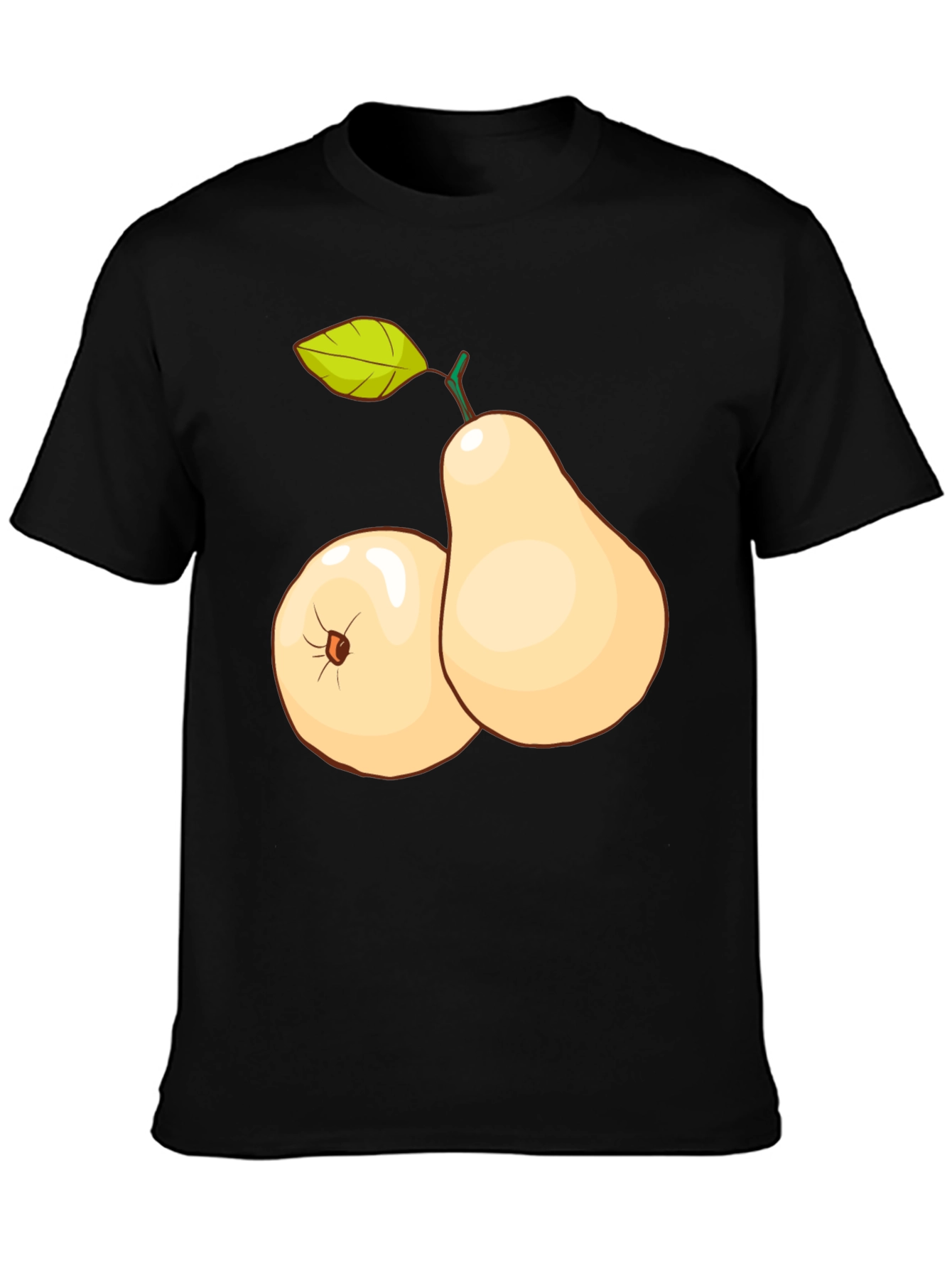 Pear Graphic T-Shirt - Stylish Fruit Design Tee