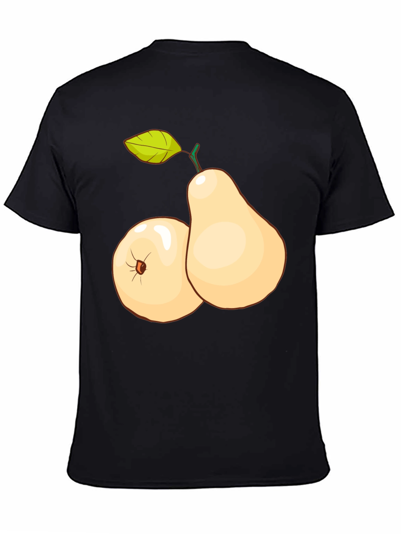 Pear Graphic T-Shirt - Stylish Fruit Design Tee