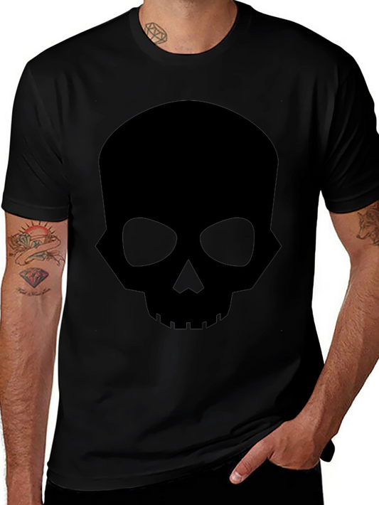 Skull Graphic Tee - Mens Black T-Shirt