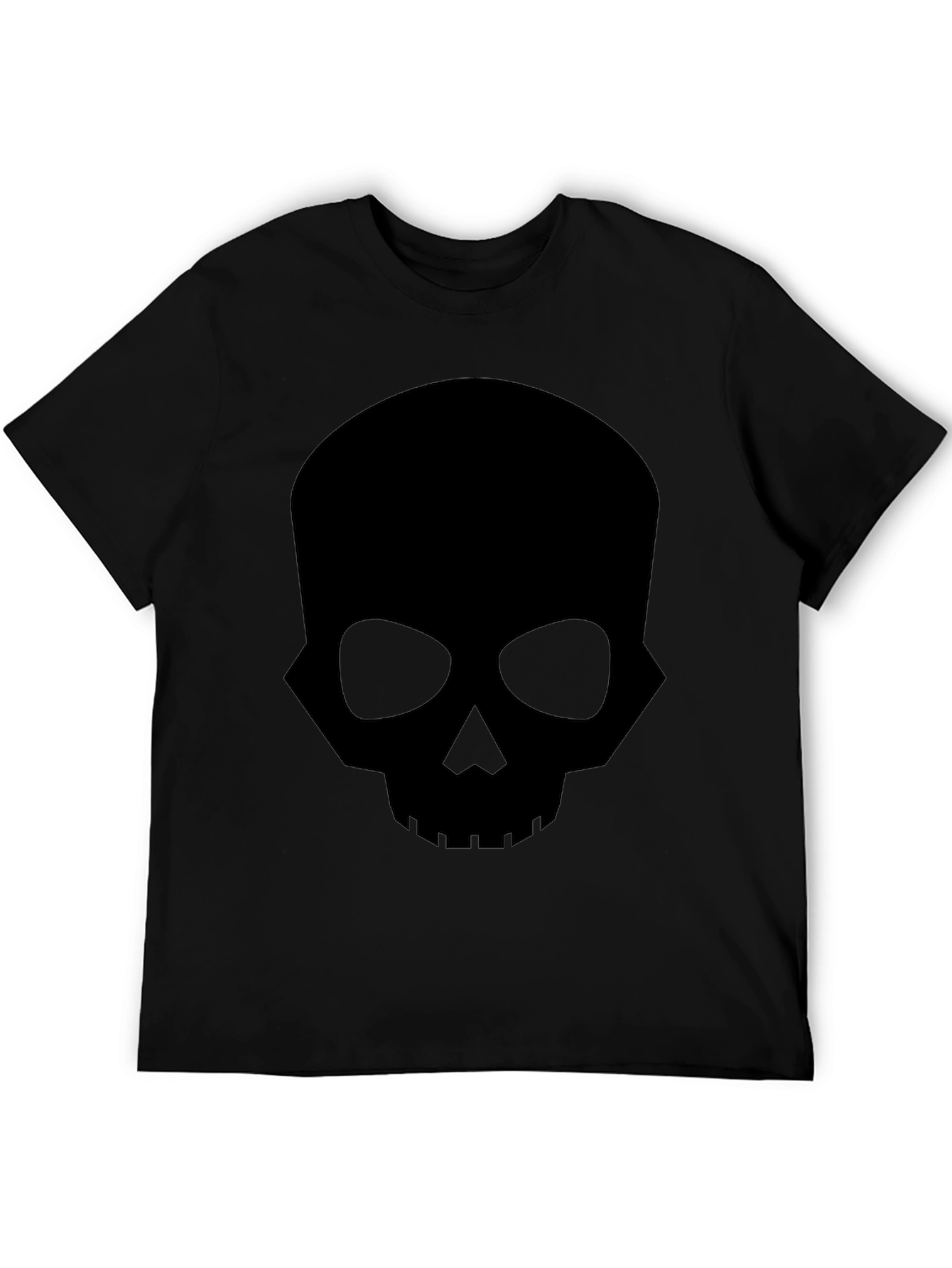 Skull Graphic Tee - Mens Black T-Shirt