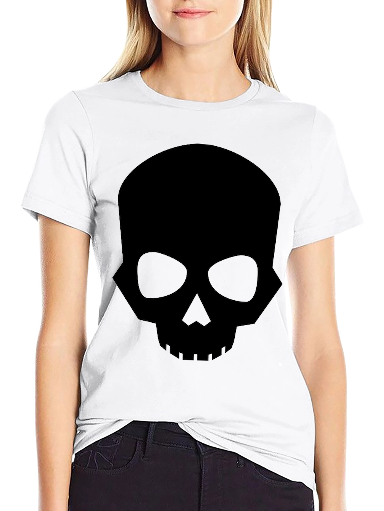 Skull Graphic Tee - Mens Black T-Shirt