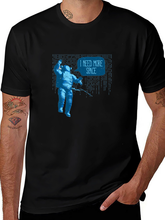 I Need More Space Graphic Tee - Astronaut T-Shirt
