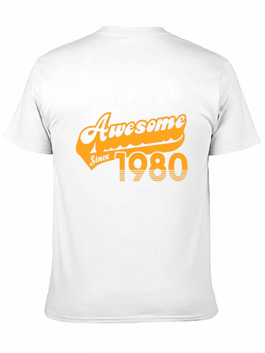 Awesome Since 1980 Graphic T-Shirt