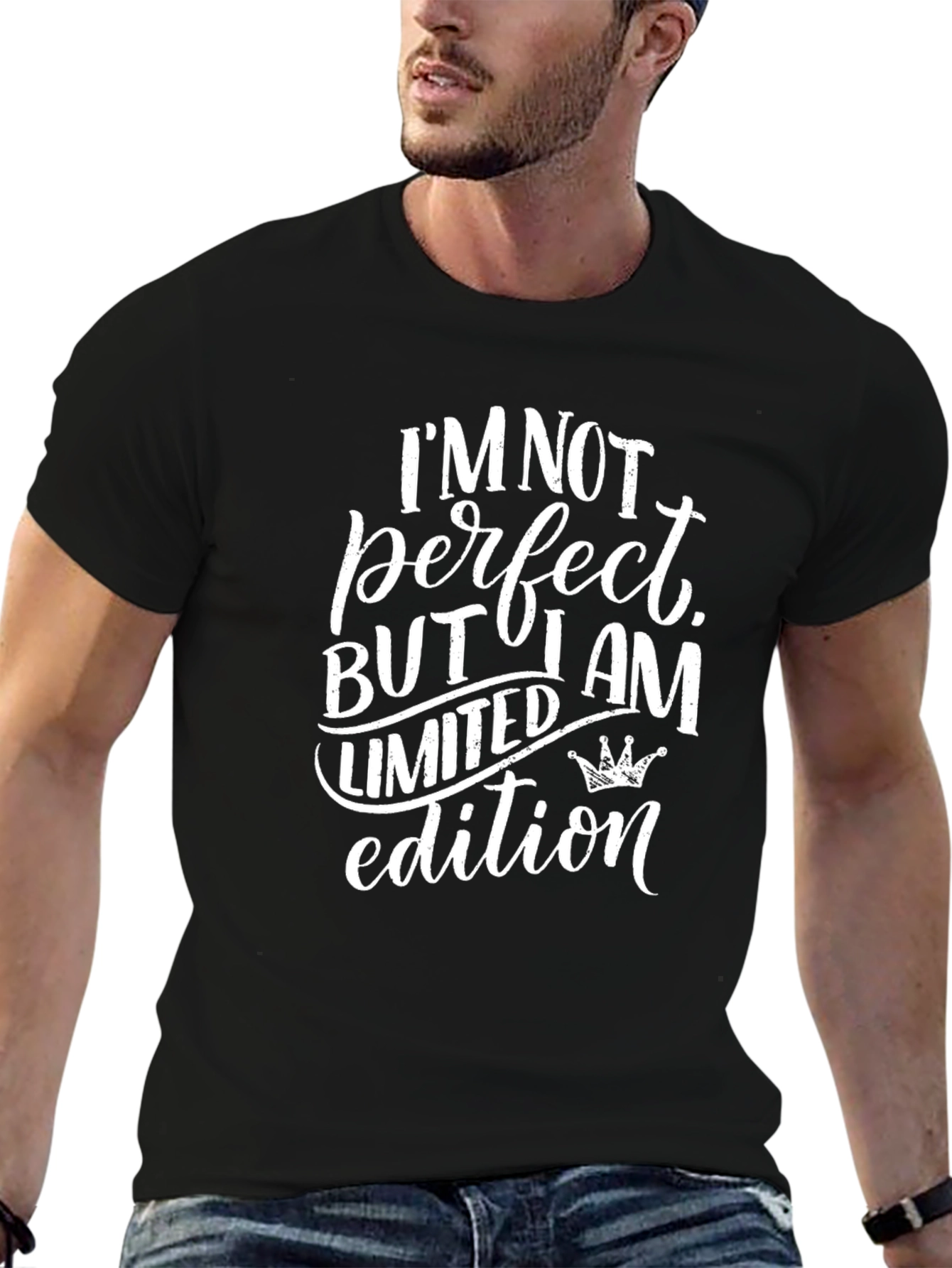 Im Not Perfect Limited Edition Black T-Shirt