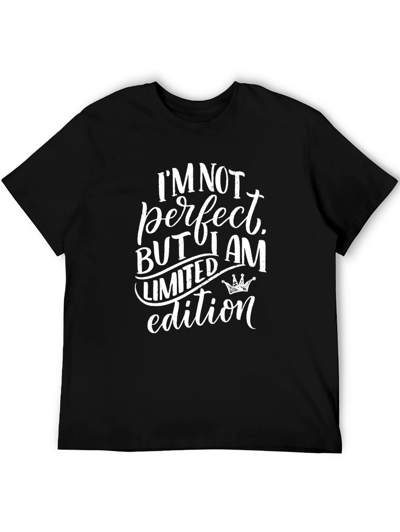 Im Not Perfect Limited Edition Black T-Shirt