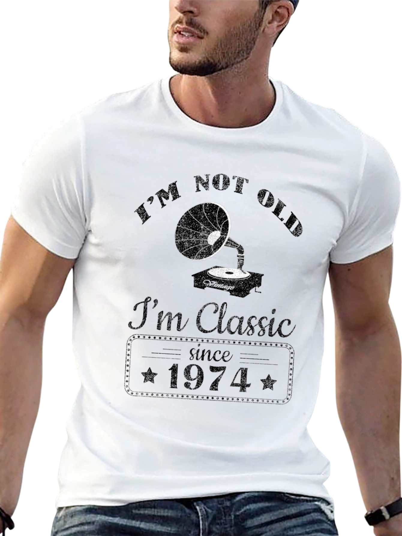 Im Not Old Im Classic Since 1974 Graphic Tee