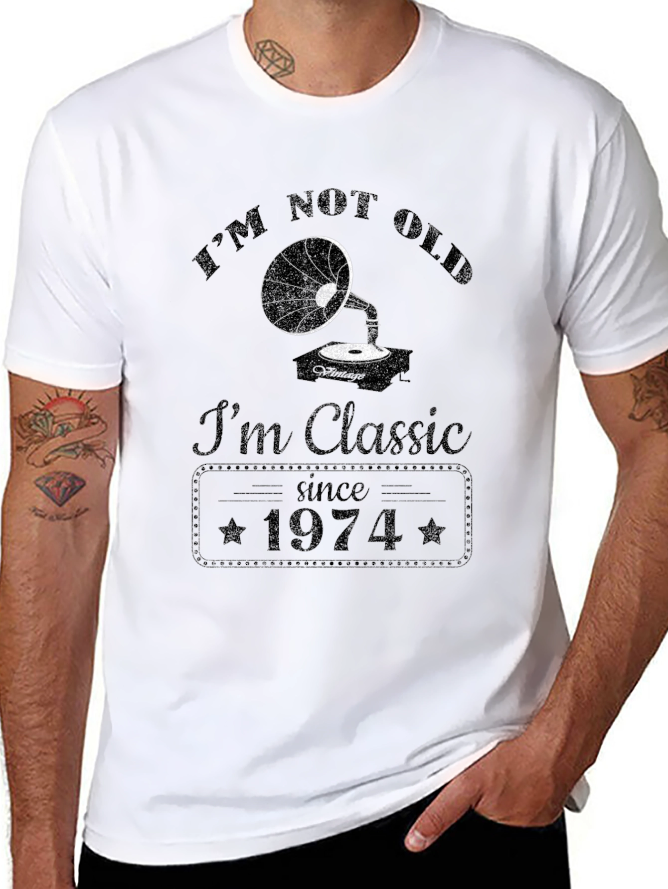 Im Not Old Im Classic Since 1974 Graphic Tee