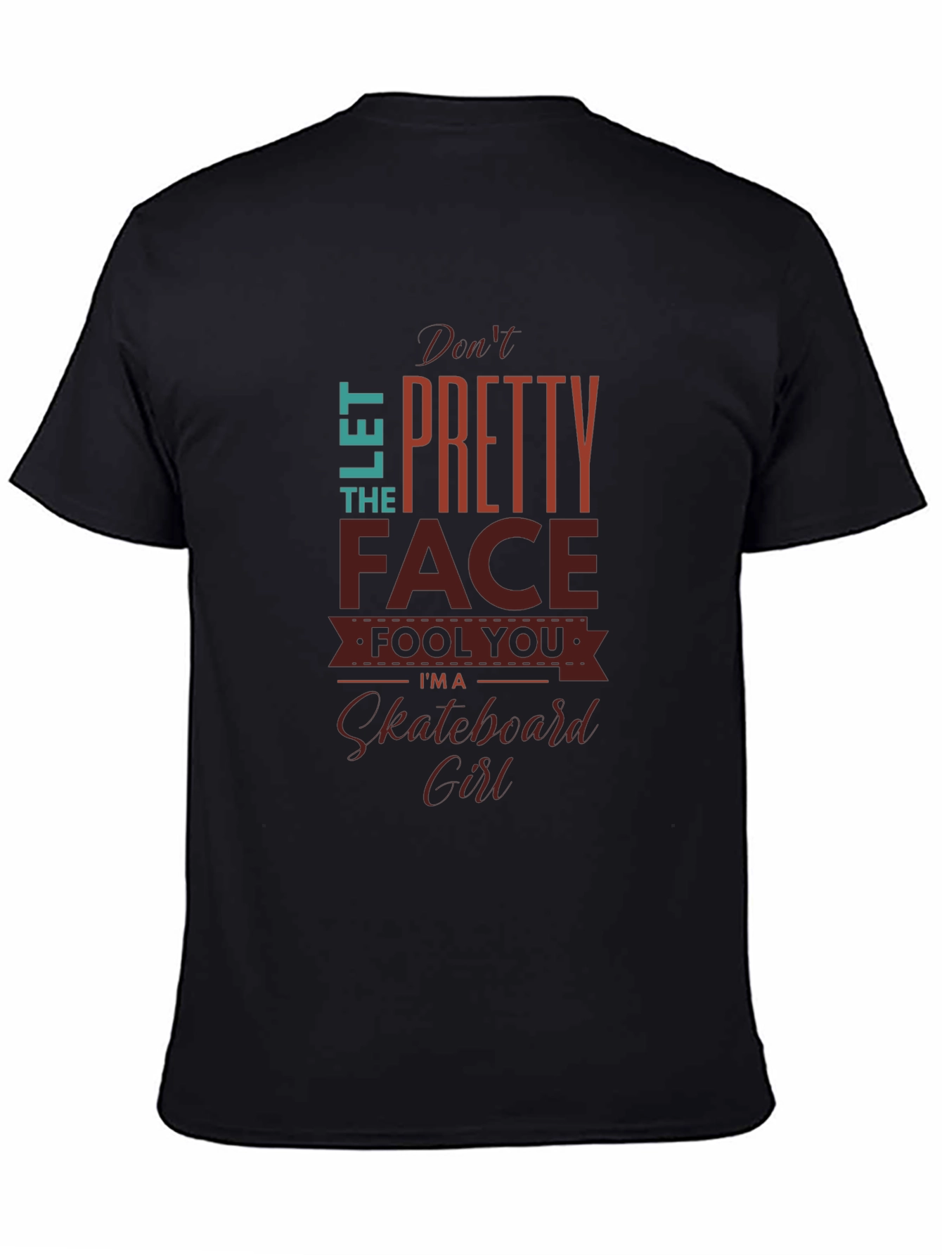 Skateboard Girl Graphic T-Shirt - Edgy Streetwear