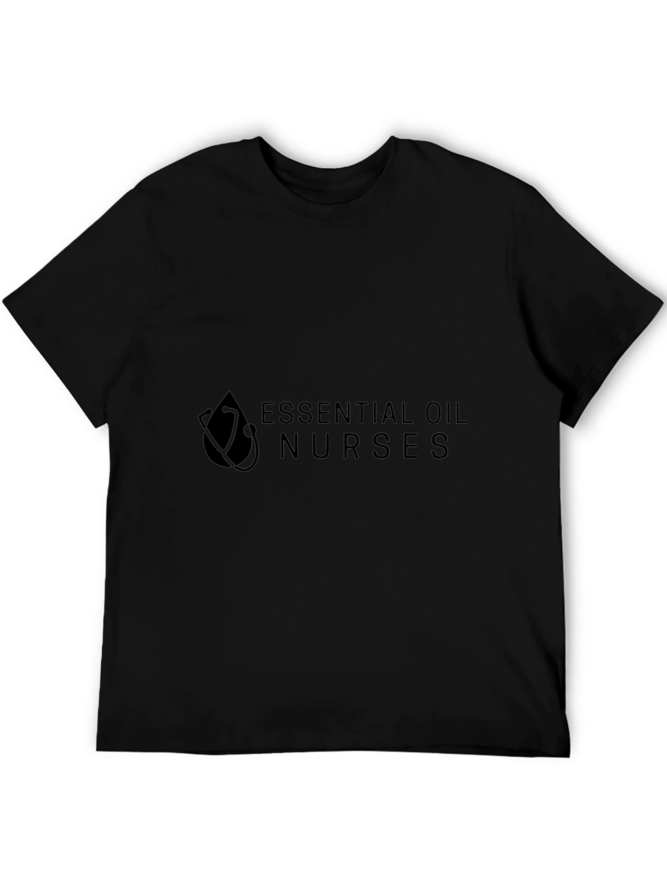Essential Oil Nurses Black T-Shirt