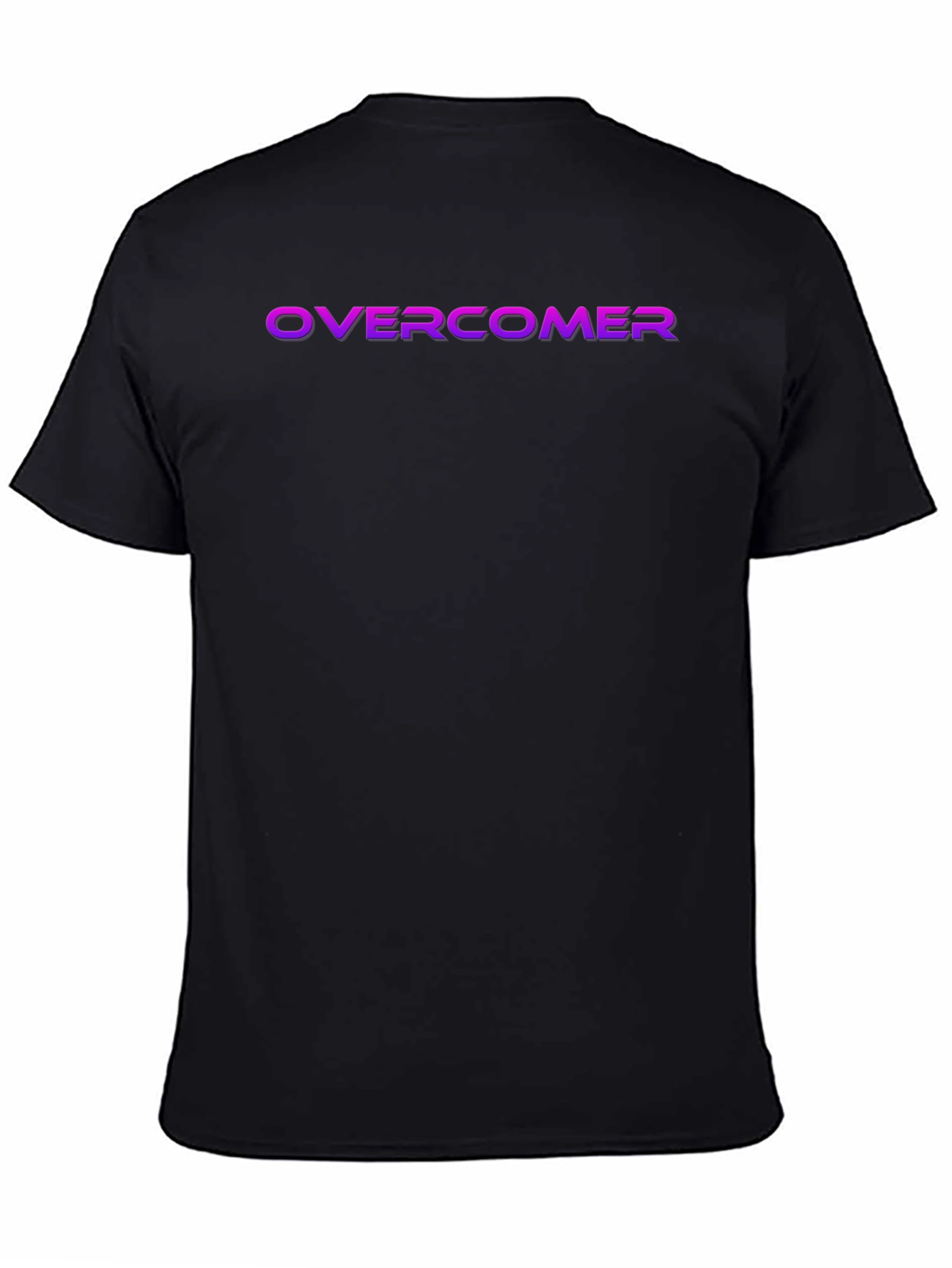 Overcomer Black Graphic T-Shirt