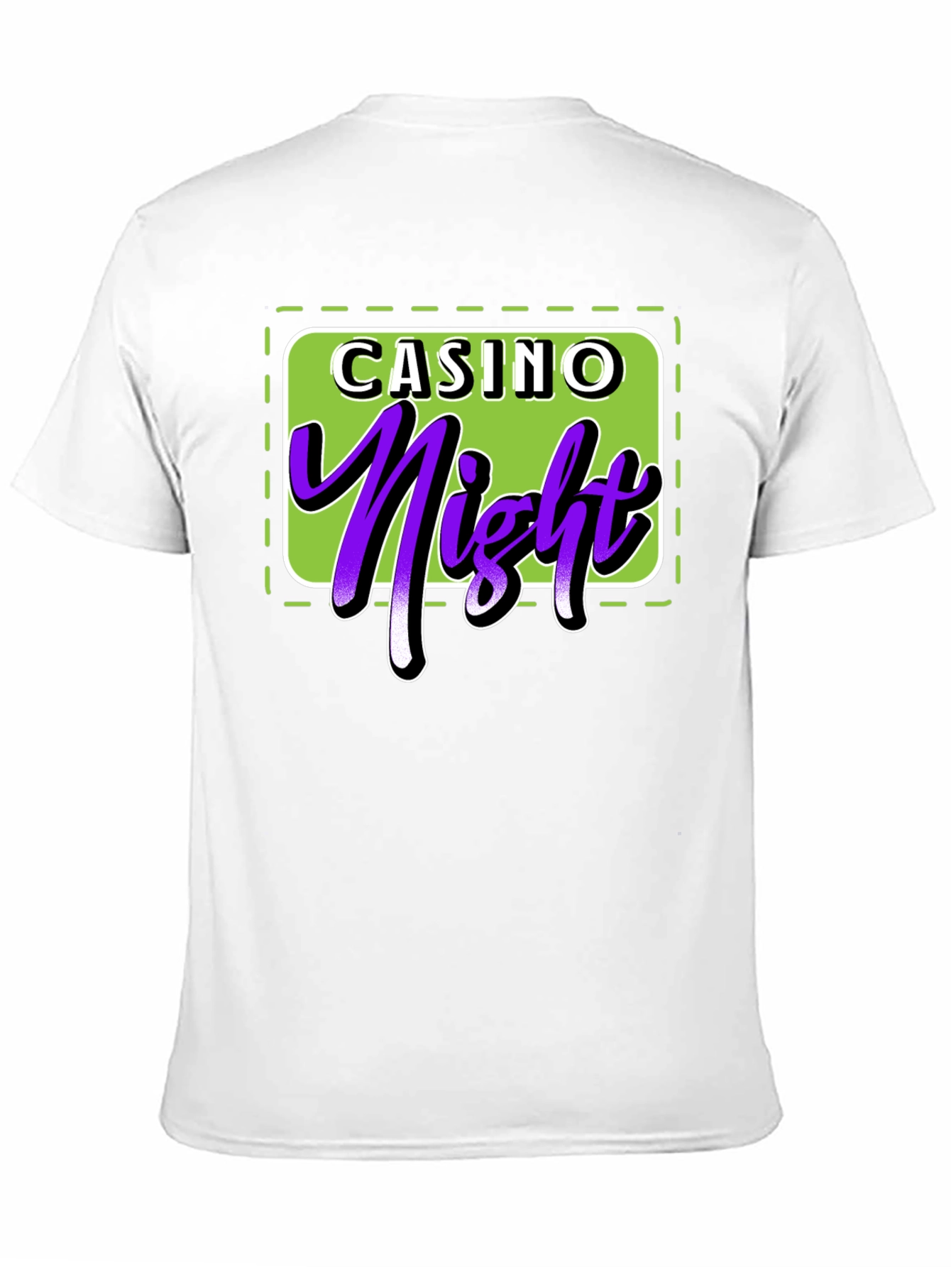 Casino Night T-Shirt - Lucky Purple