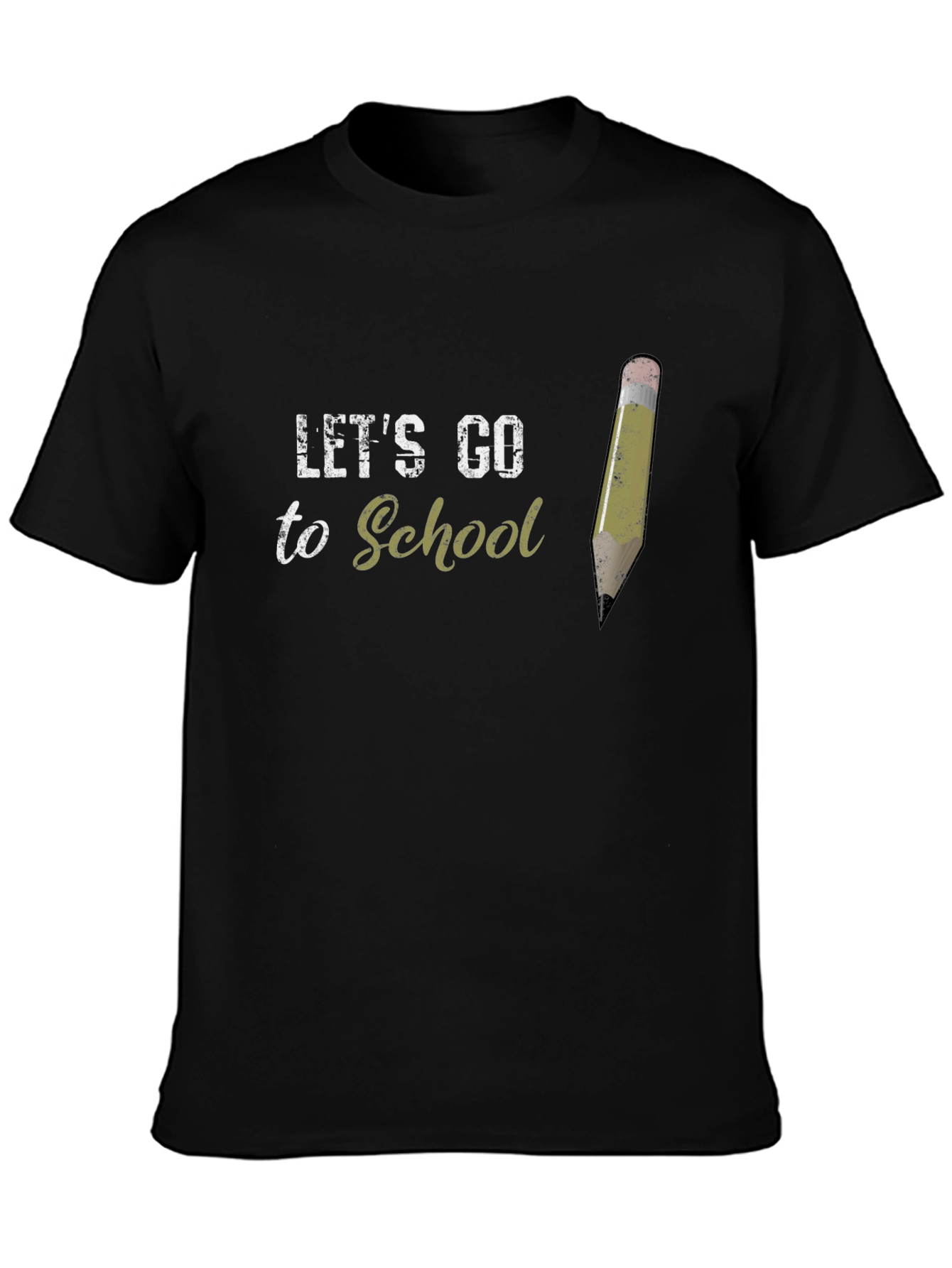 Lets Go to School Graphic T-Shirt