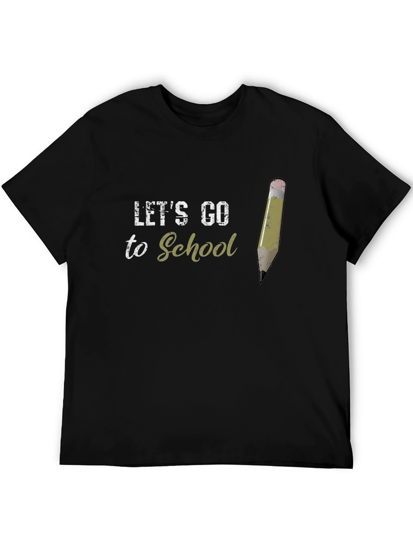 Lets Go to School Graphic T-Shirt