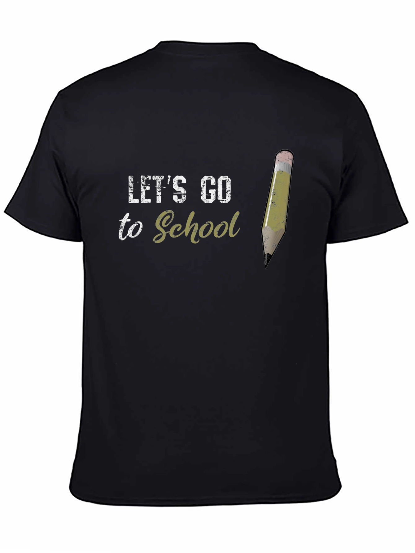 Lets Go to School Graphic T-Shirt