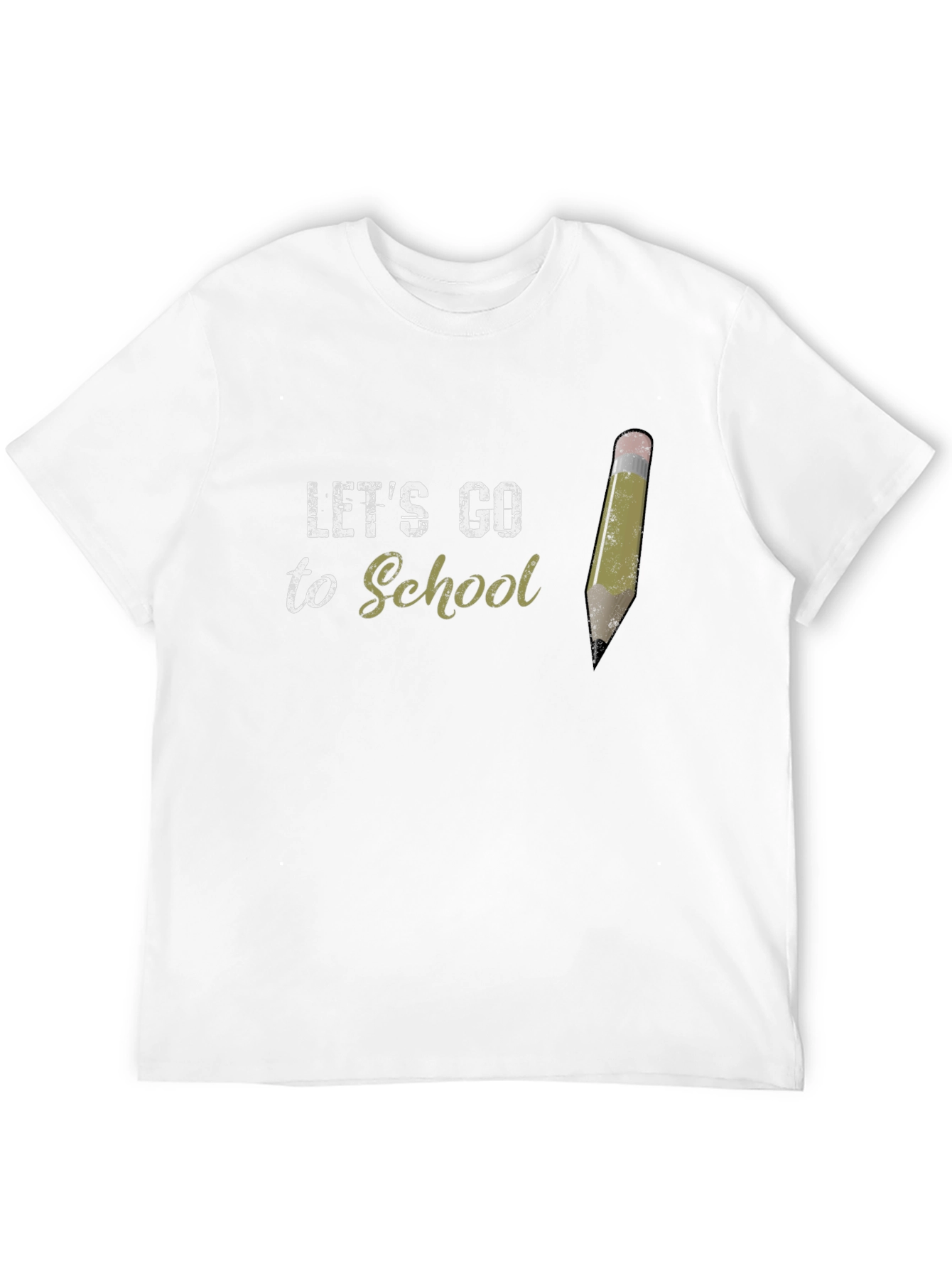 Lets Go to School Graphic T-Shirt