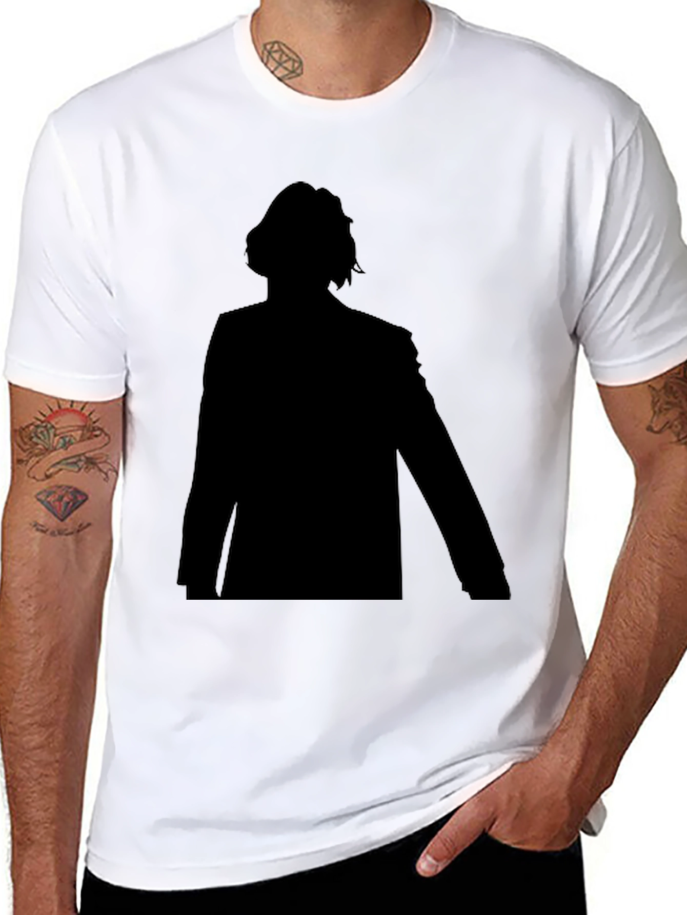 Joker Silhouette T-Shirt - Dark Knight Inspired Tee
