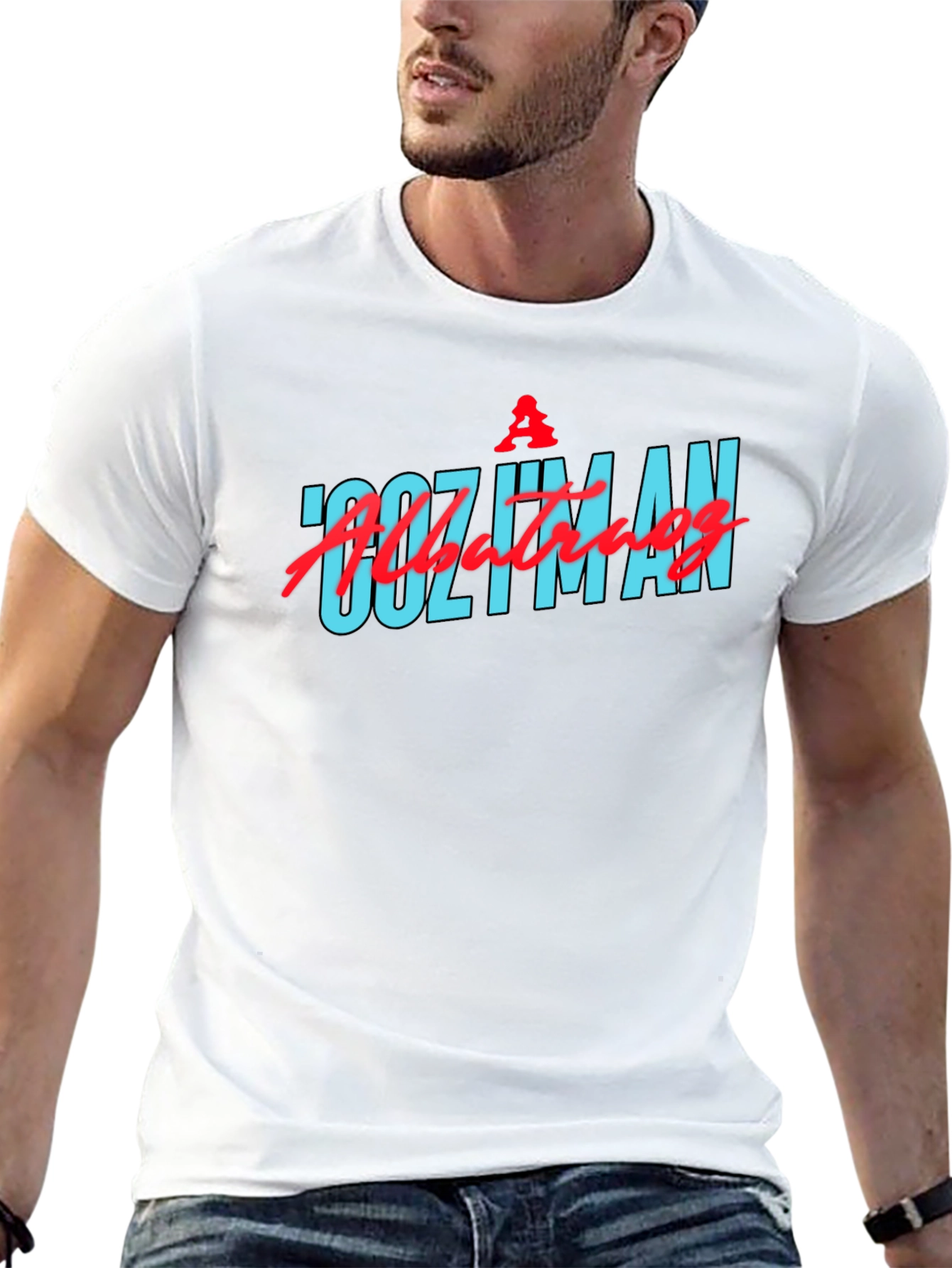 Albatross Man Graphic Tee - Soft Cotton Blend