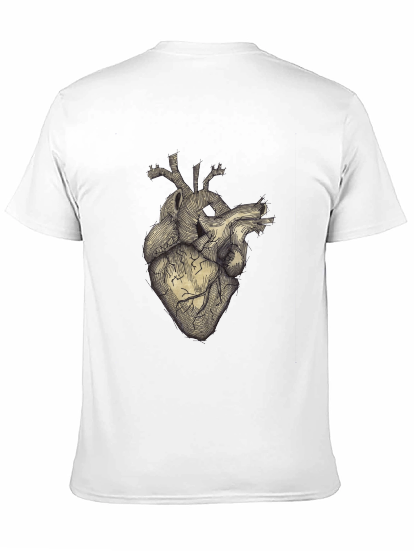 Anatomical Heart Graphic Tee - Unique Design