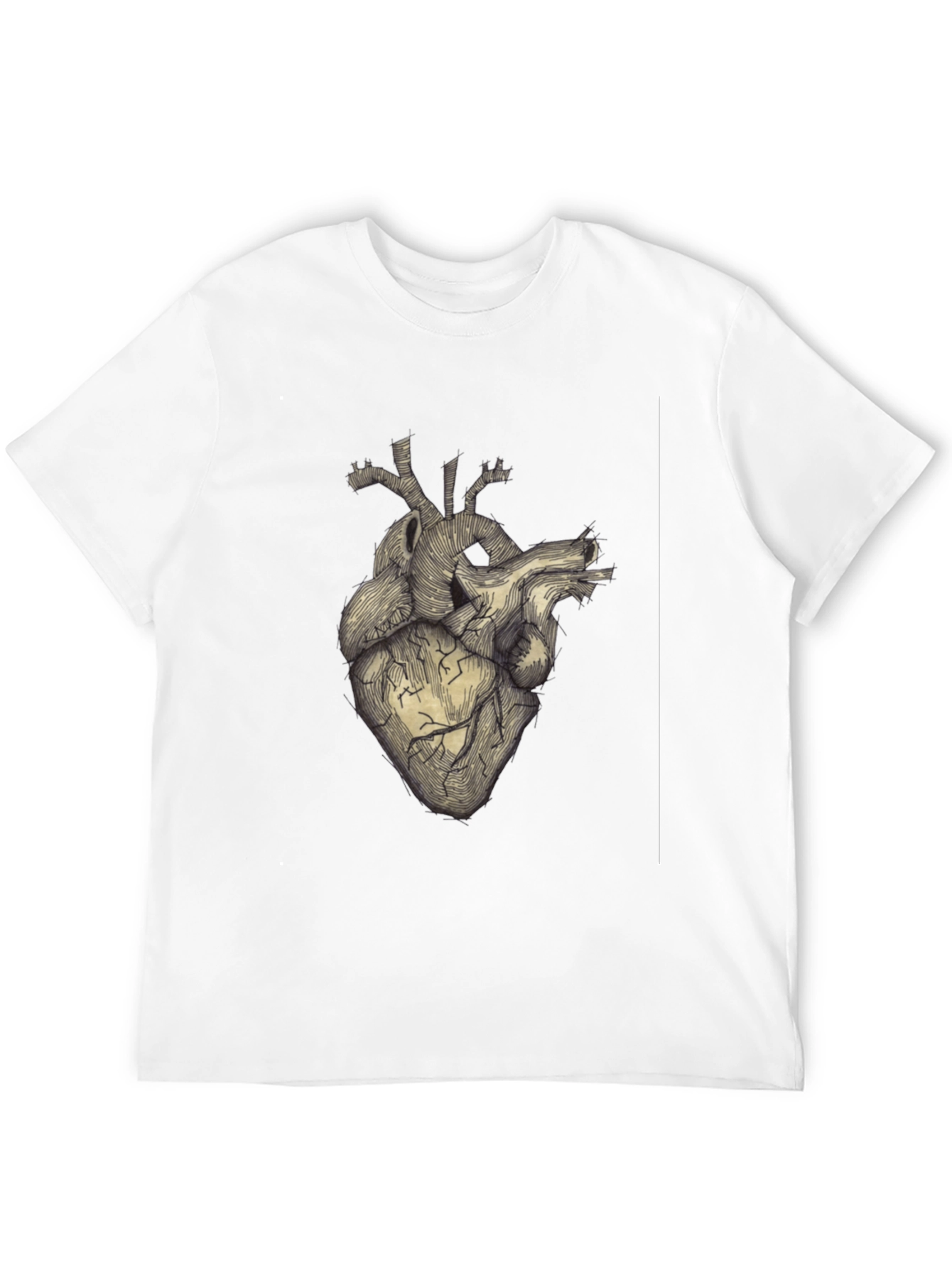 Anatomical Heart Graphic Tee - Unique Design