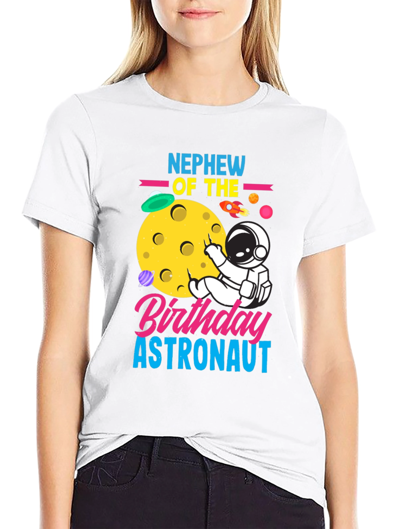 Nephew Birthday Astronaut T-Shirt