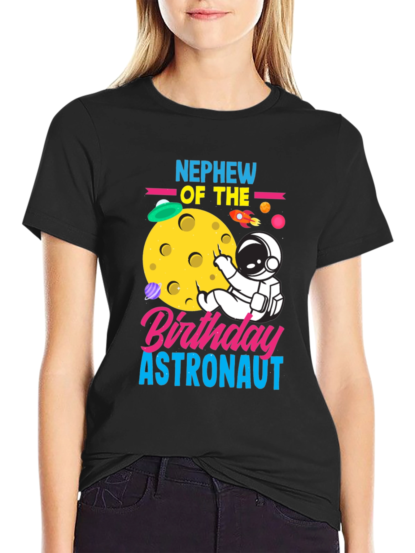 Nephew Birthday Astronaut T-Shirt