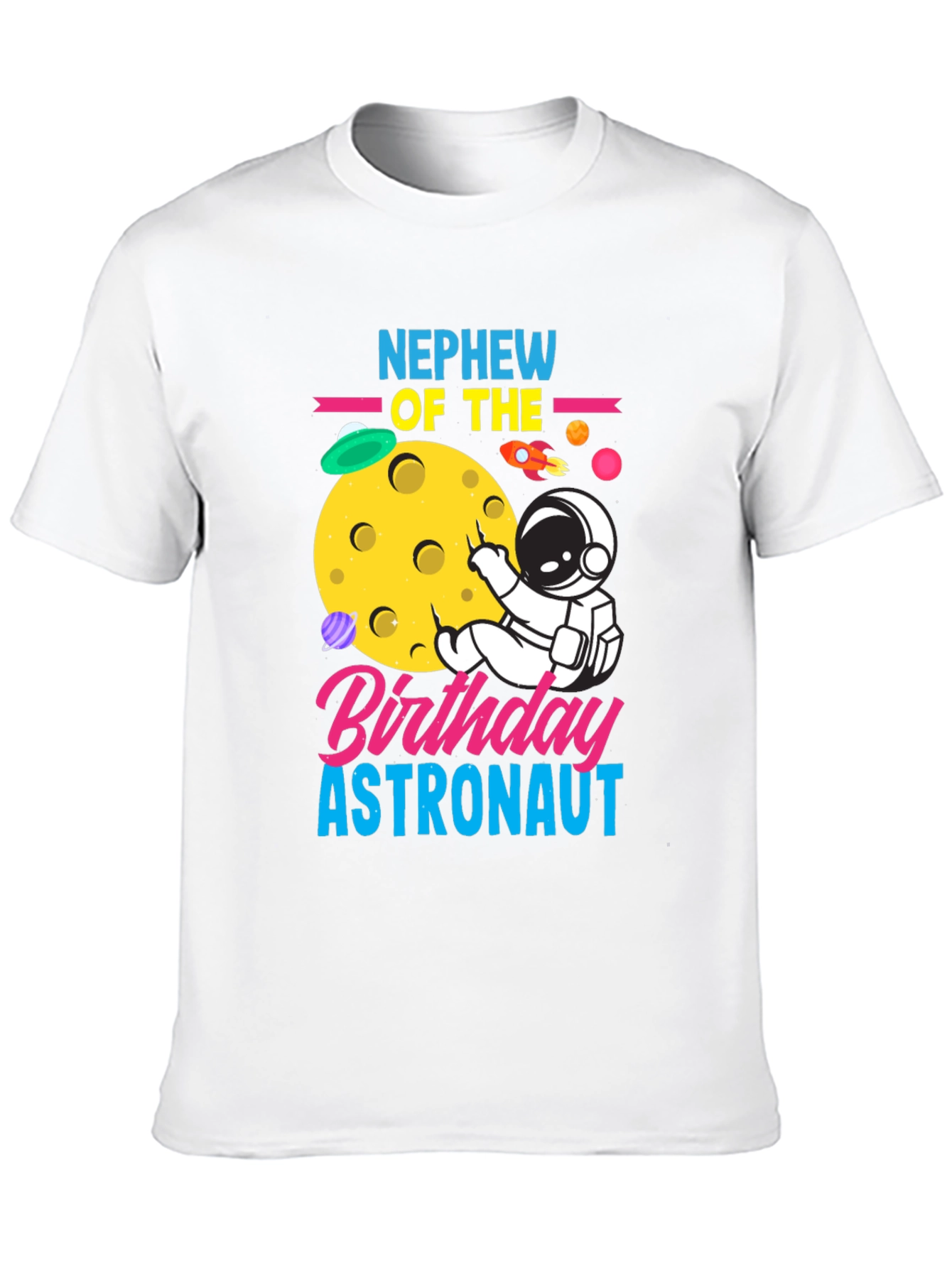 Nephew Birthday Astronaut T-Shirt