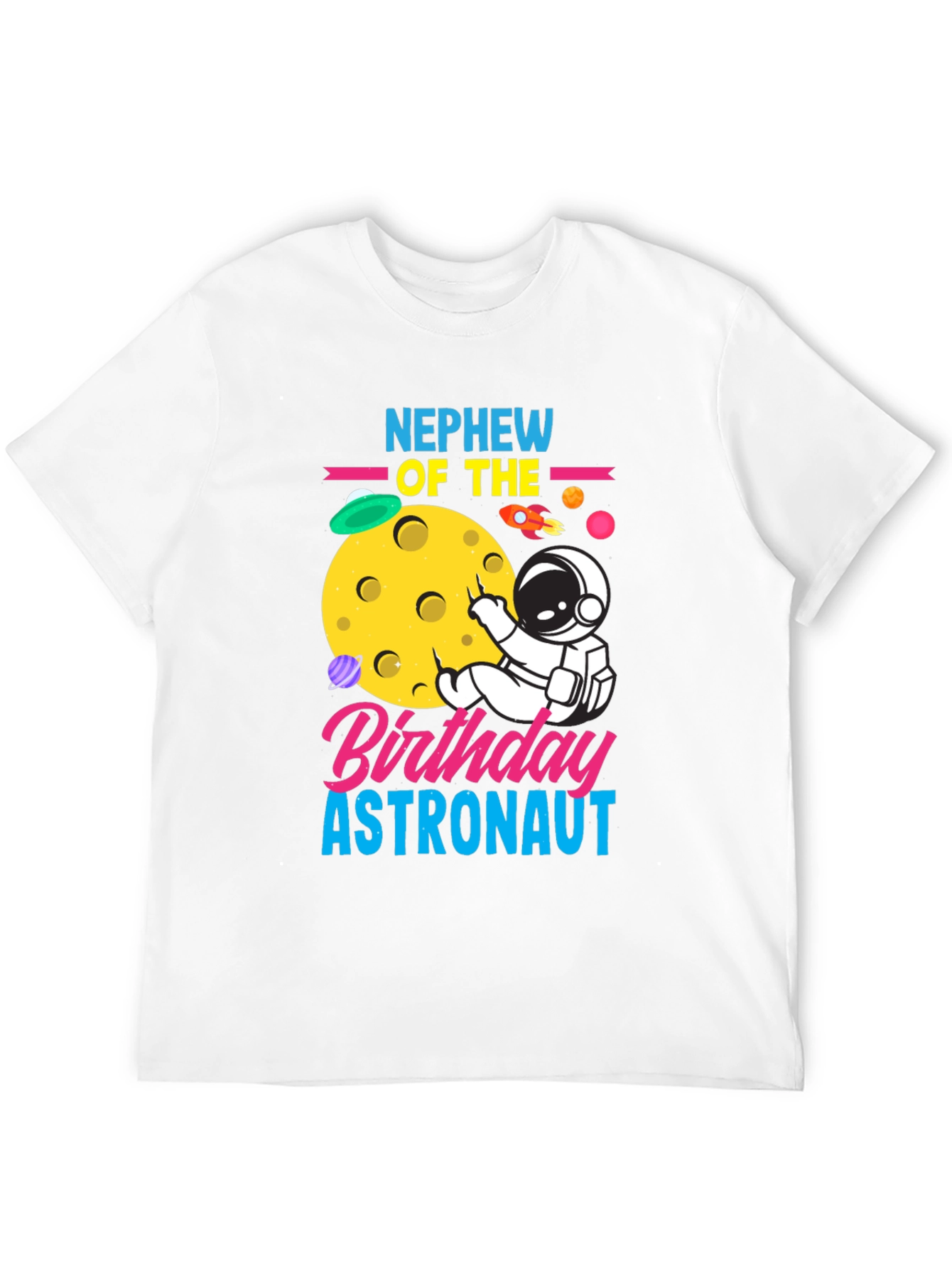 Nephew Birthday Astronaut T-Shirt