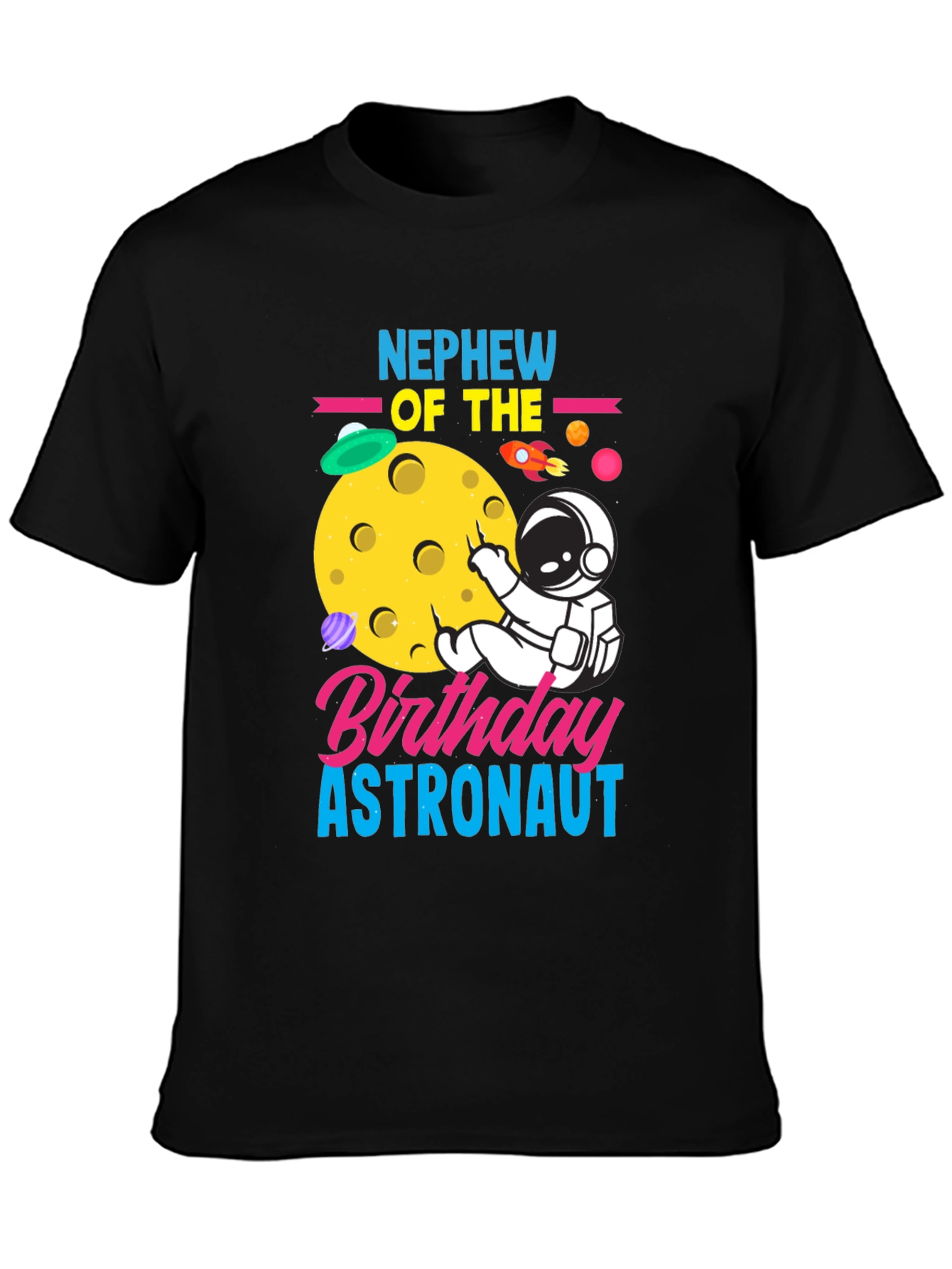 Nephew Birthday Astronaut T-Shirt