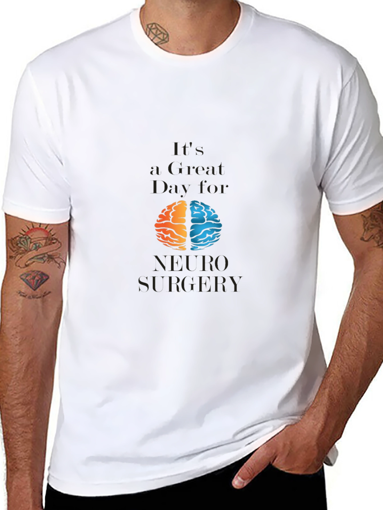 Neuro Surgery Brain Graphic T-Shirt
