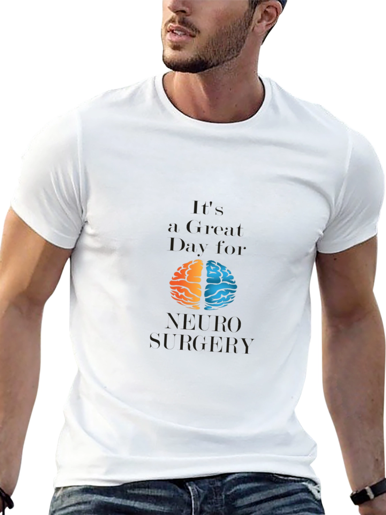 Neuro Surgery Brain Graphic T-Shirt