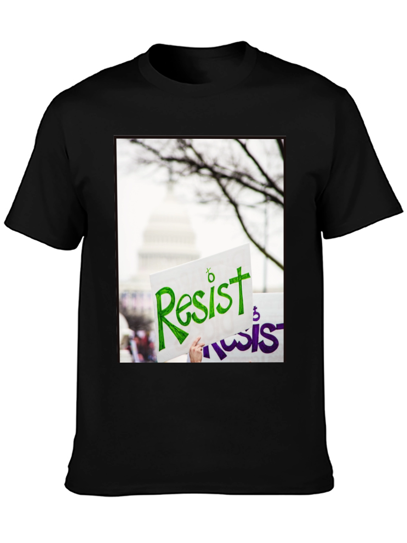 Resist Graphic Print T-Shirt - Activism Tee