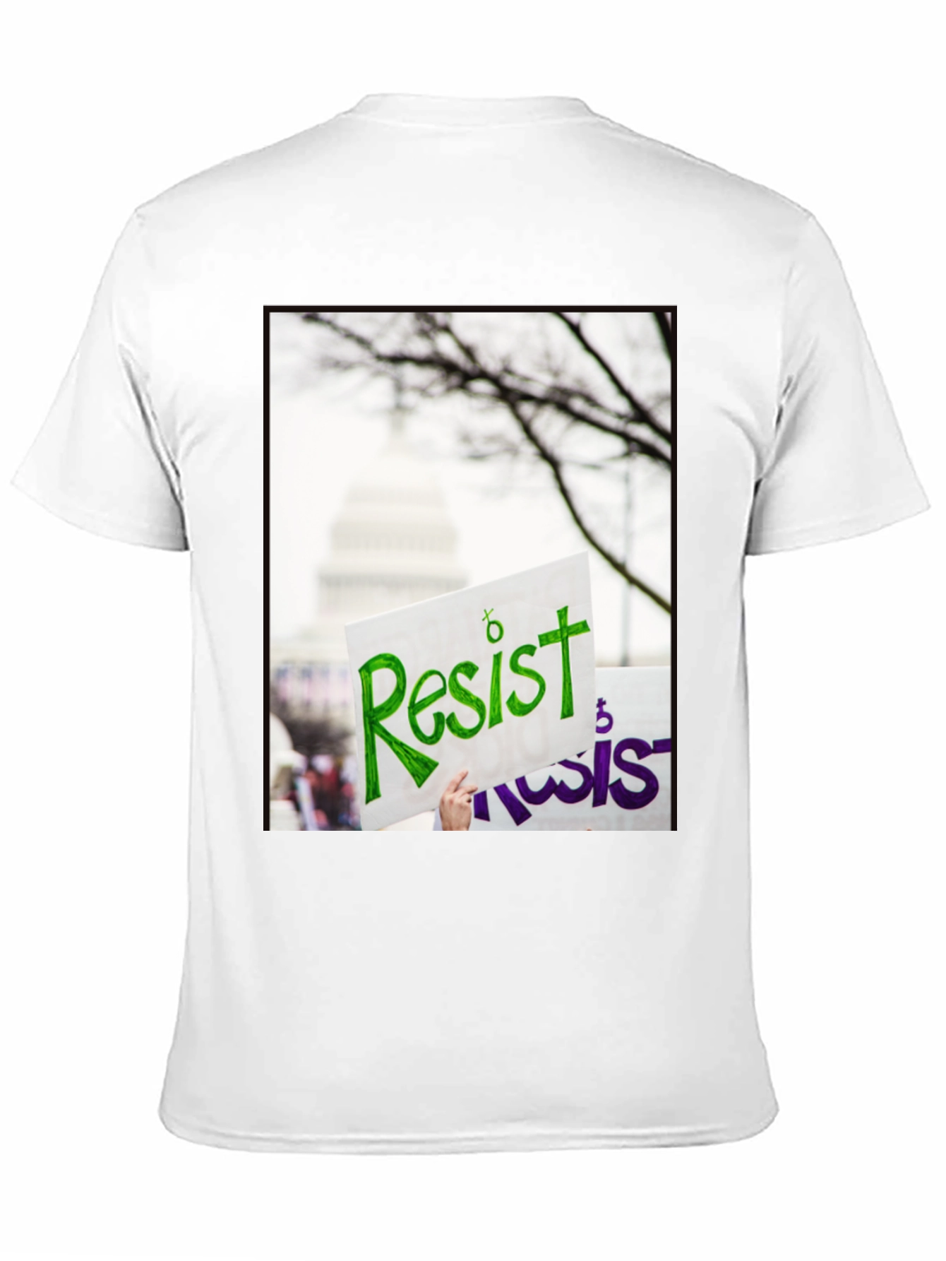 Resist Graphic Print T-Shirt - Activism Tee