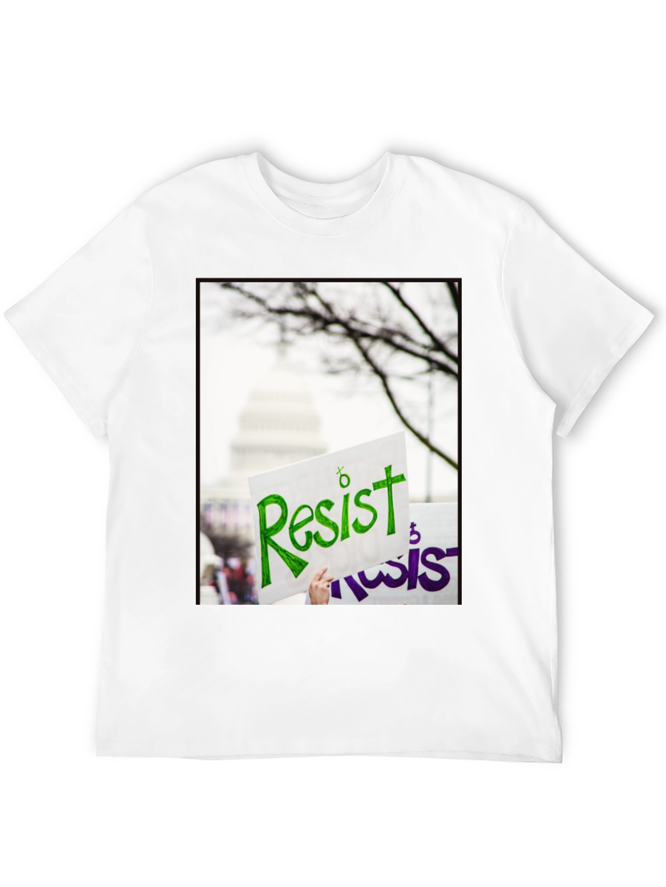 Resist Graphic Print T-Shirt - Activism Tee