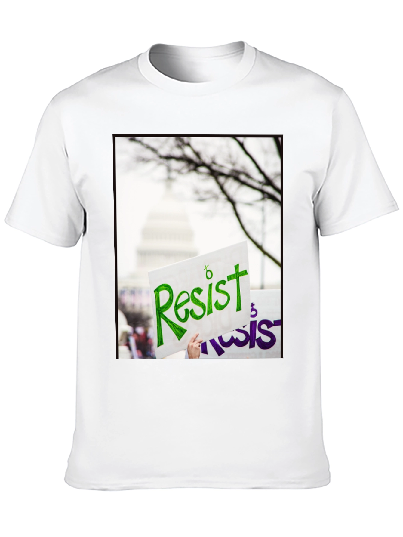 Resist Graphic Print T-Shirt - Activism Tee