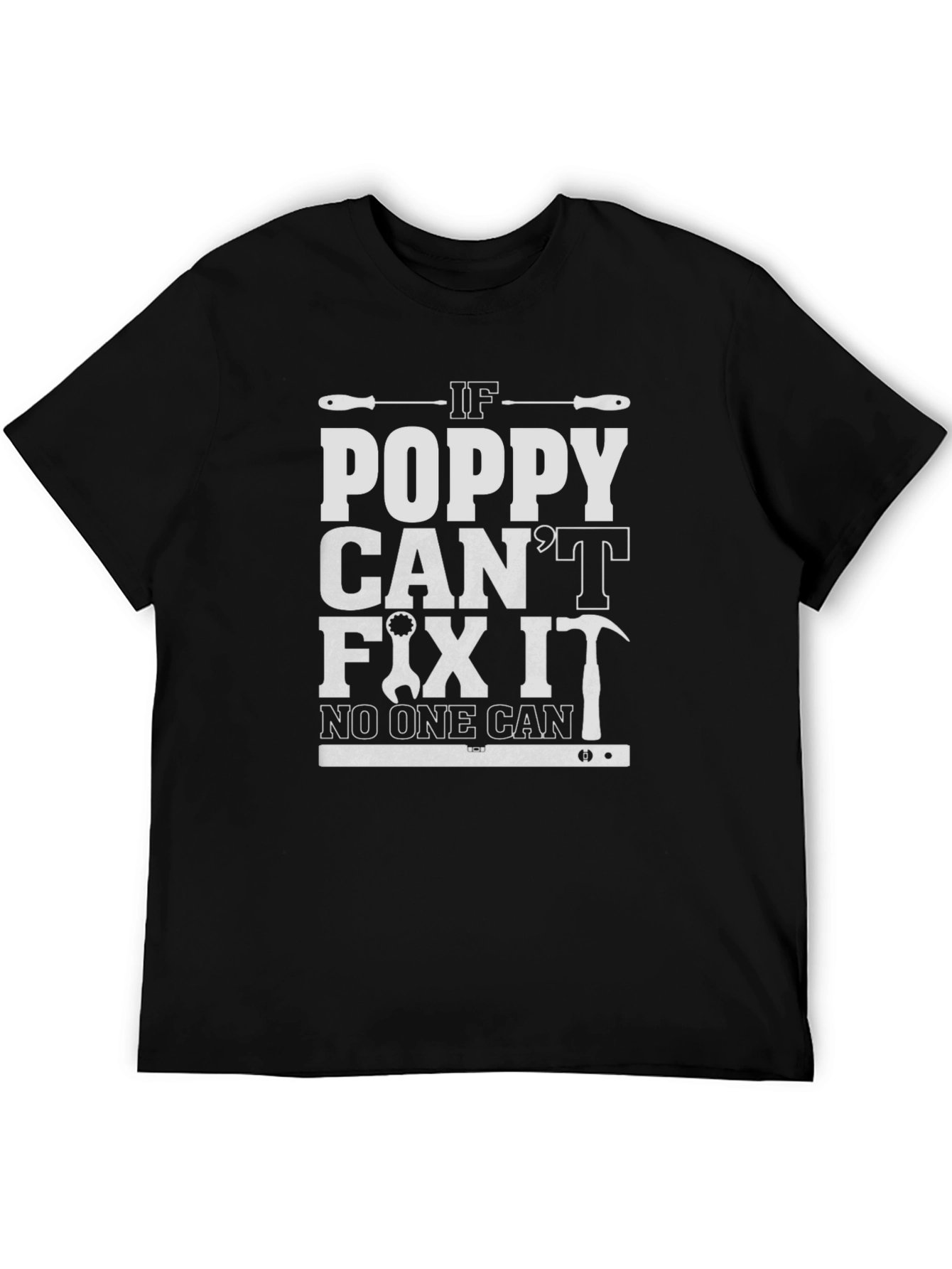 Poppy Can Fix It T-Shirt - Black