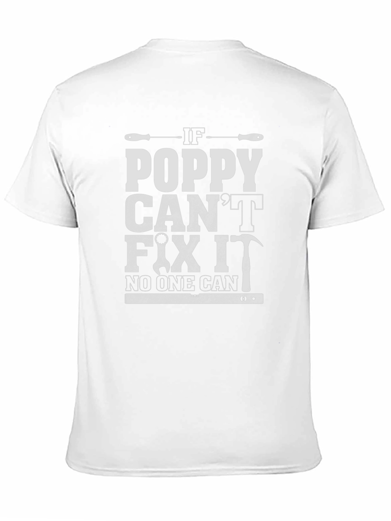 Poppy Can Fix It T-Shirt - Black