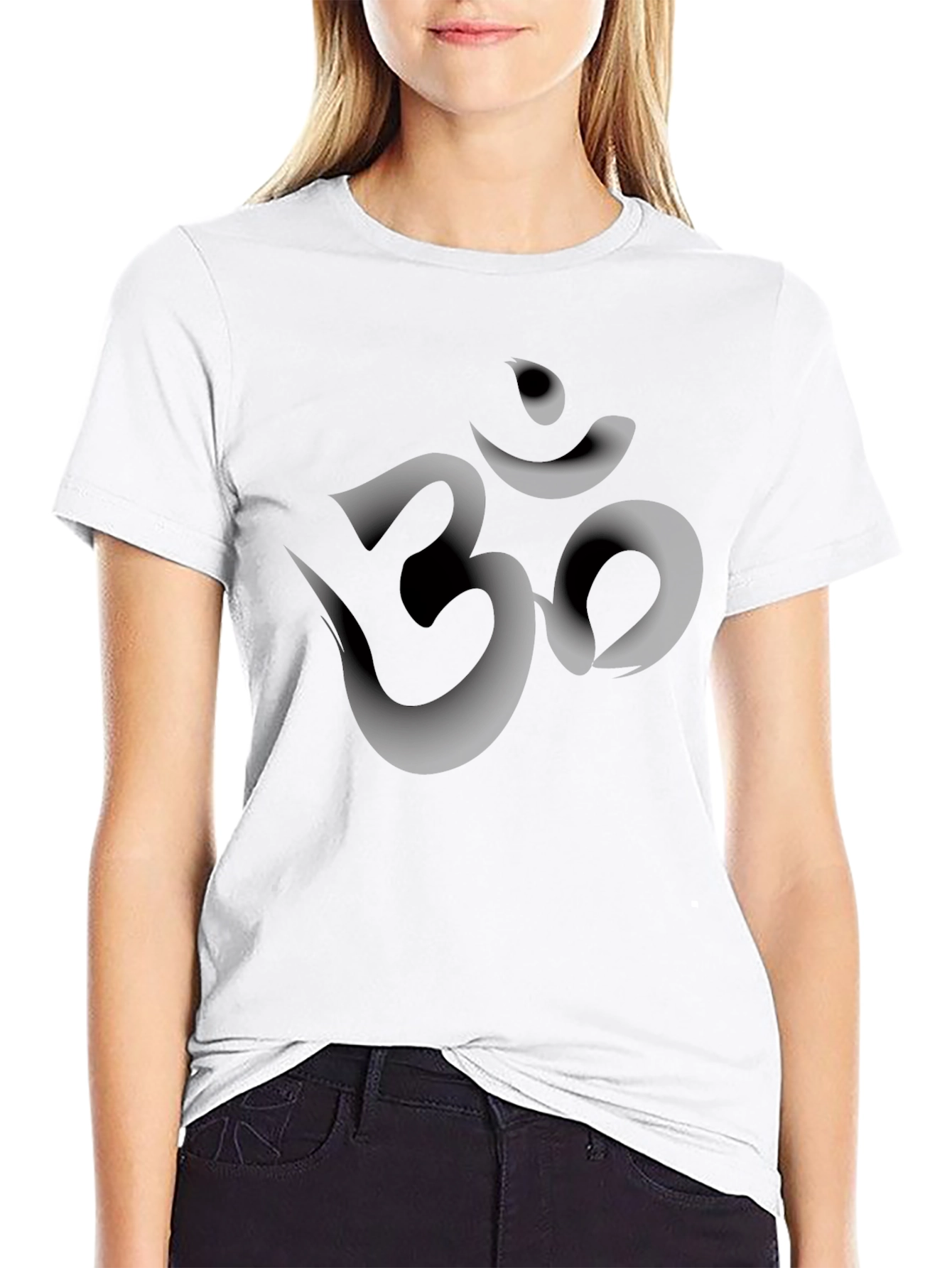 Om Symbol Black T-Shirt