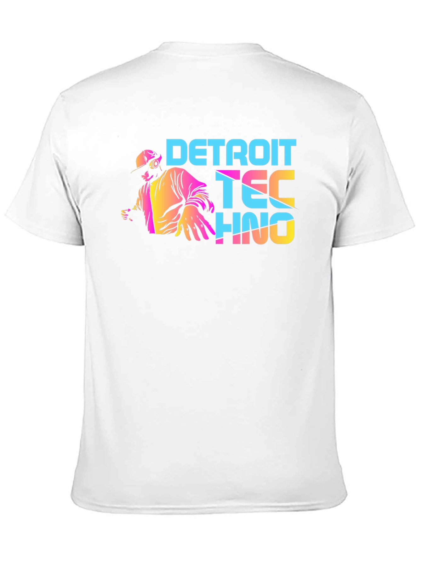 Detroit Techno Graphic Tee - Stylish DJ Shirt