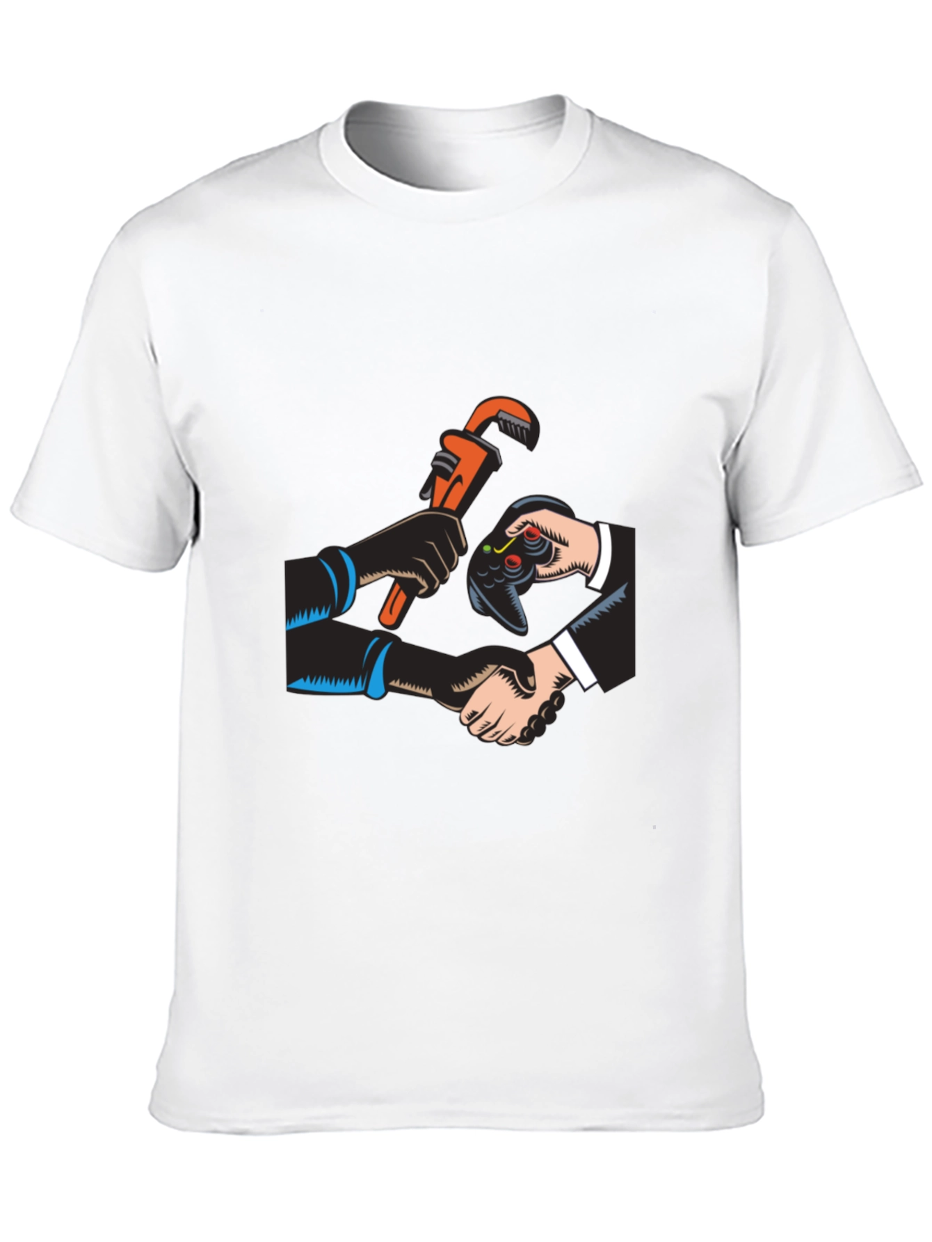 Gamer Plumber Black T-Shirt