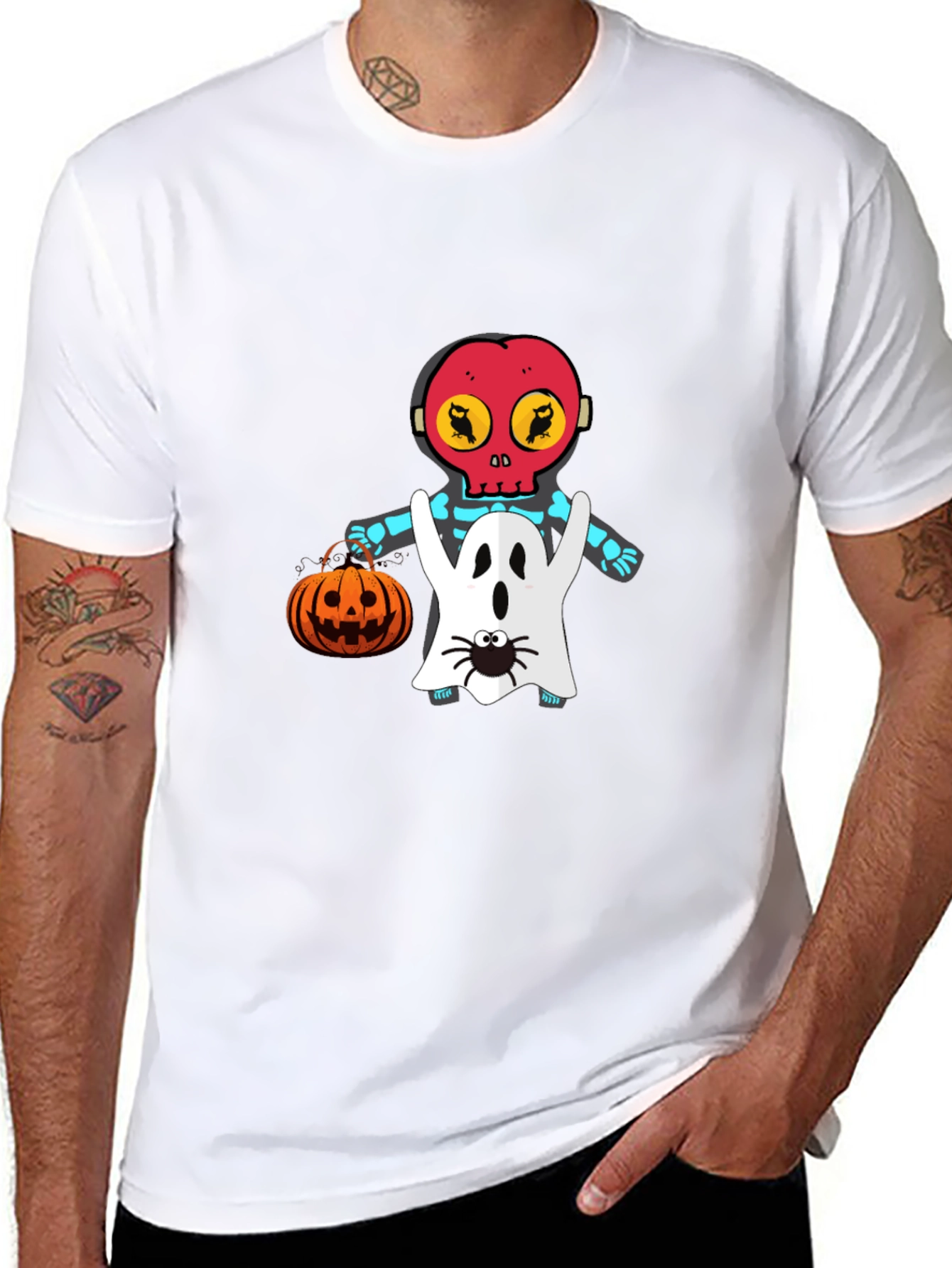 Spooky Season Graphic Tee - Halloween Apparel