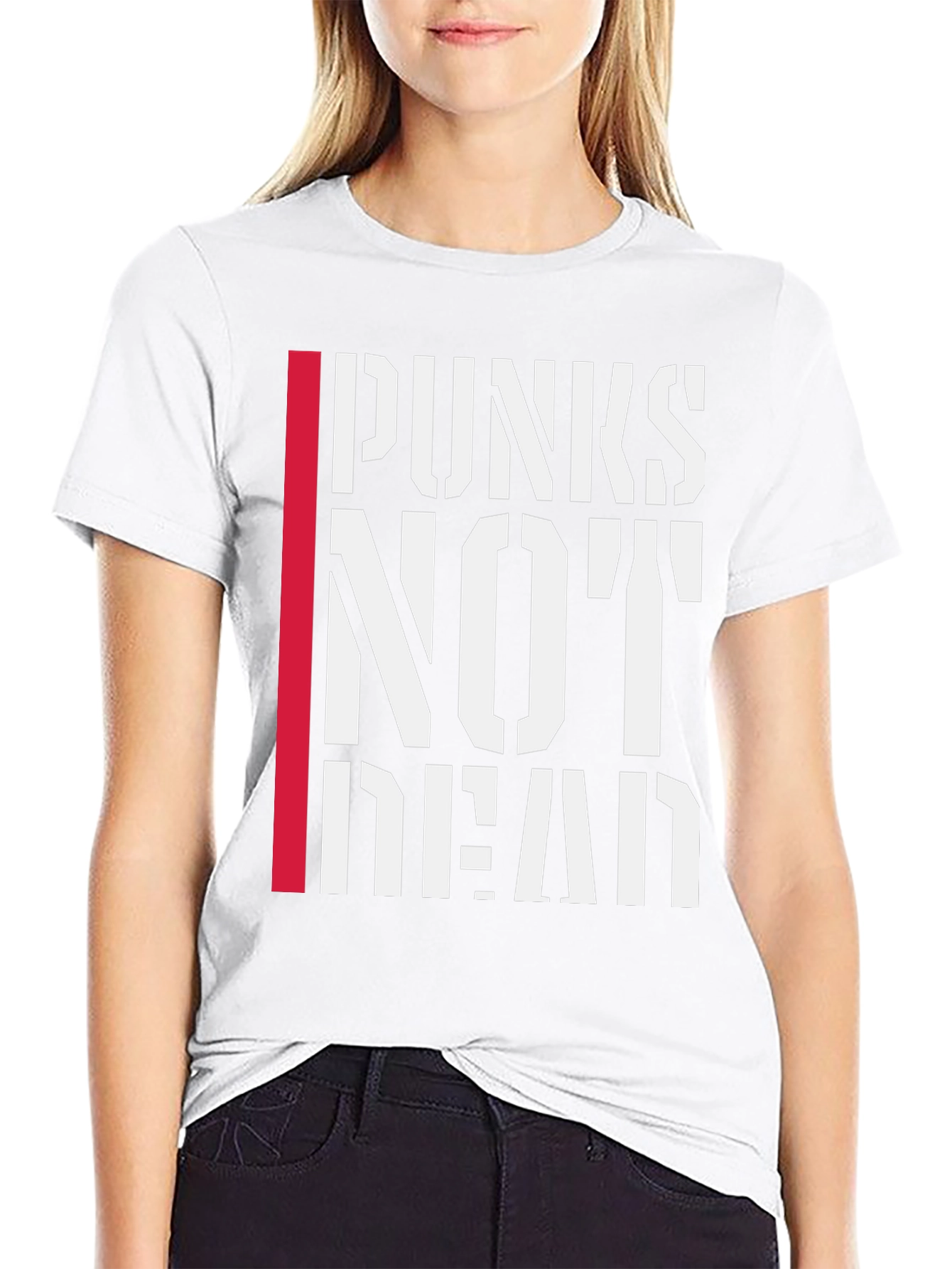 Punx Not Dead Graphic Tee - Black Punk T-Shirt
