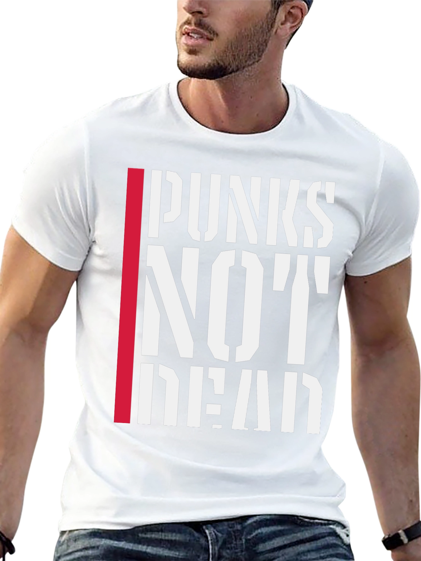 Punx Not Dead Graphic Tee - Black Punk T-Shirt