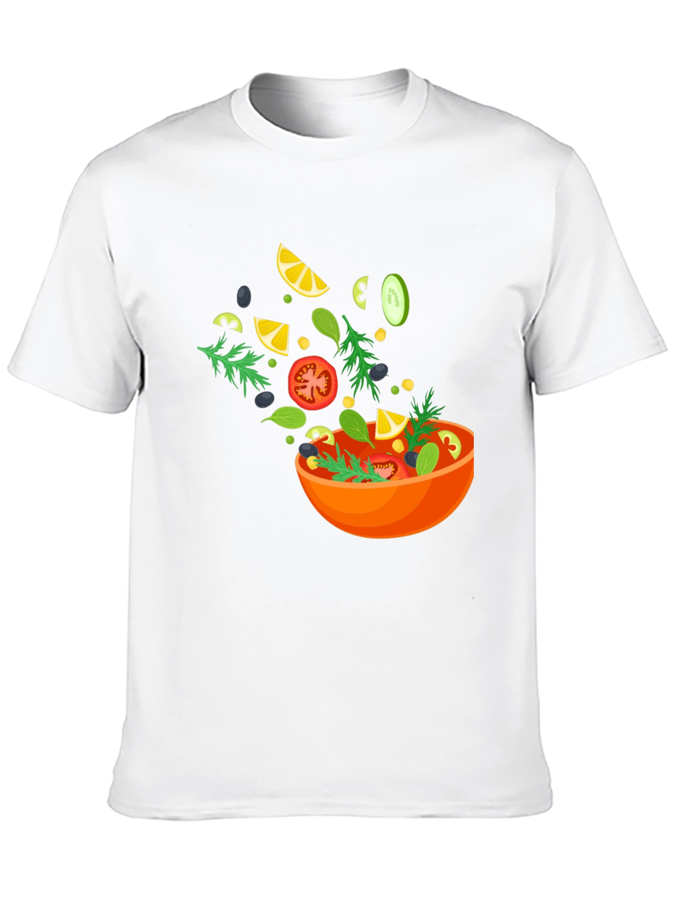 Salad Graphic Black T-Shirt