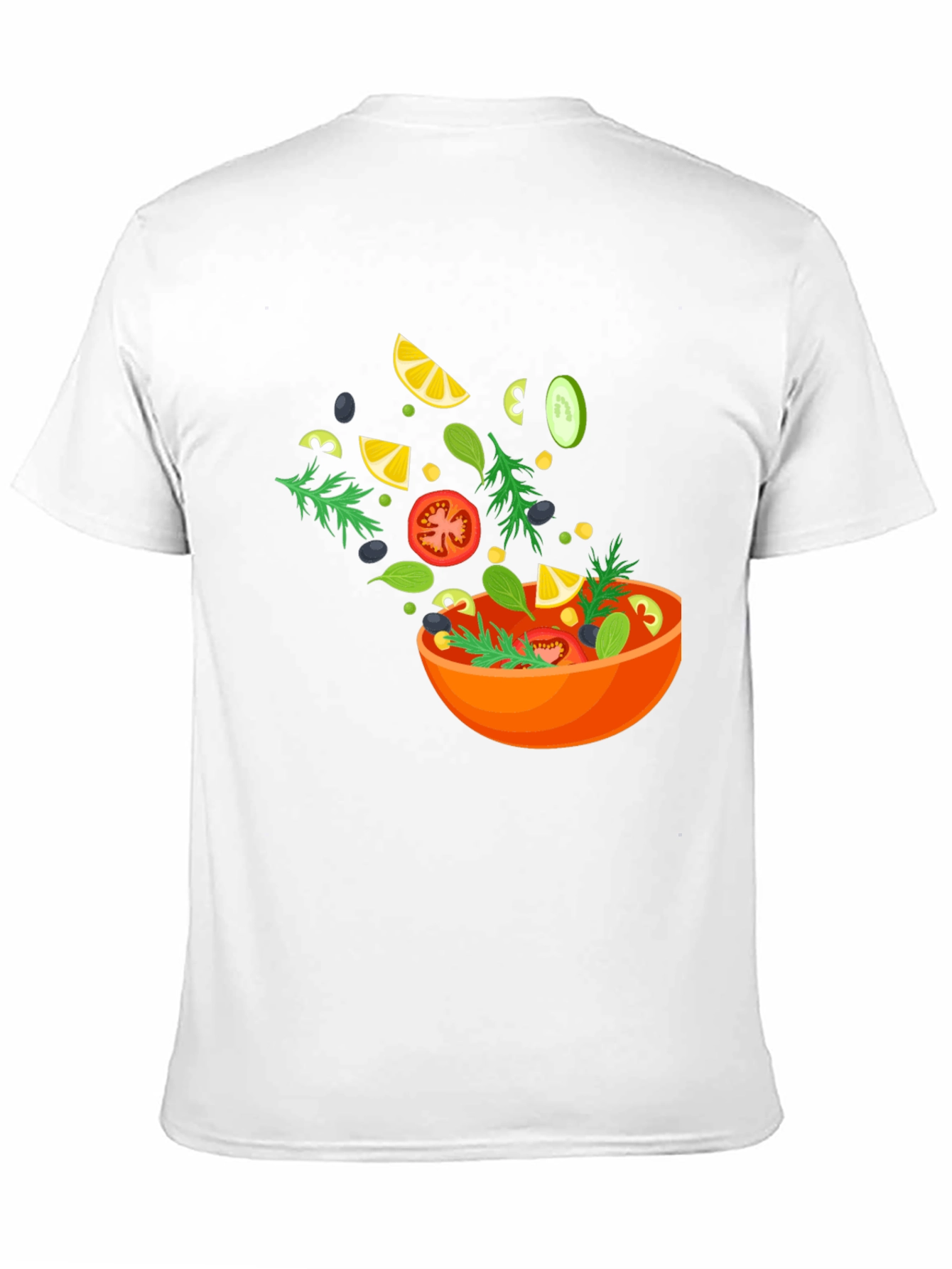Salad Graphic Black T-Shirt