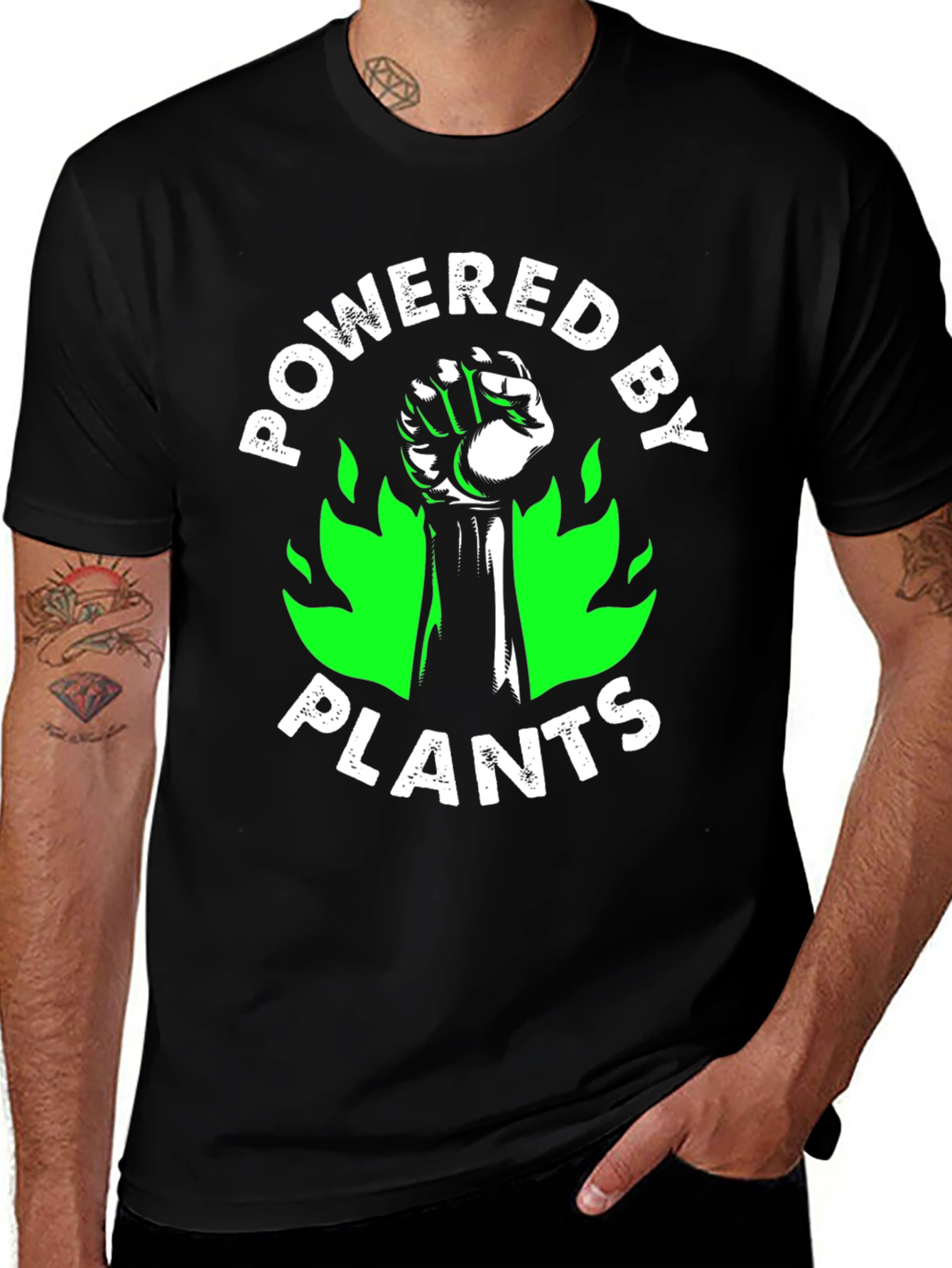 Powered By Plants Vegan T-Shirt